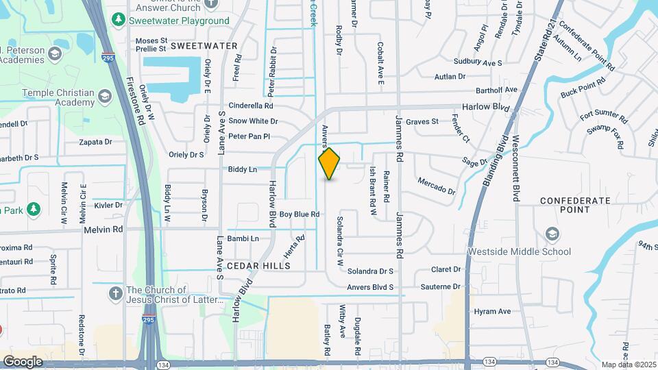 4425 Anvers Blvd Map and Location Details