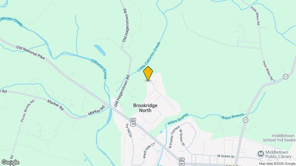 3293 N Hill Ct Map and Location Details