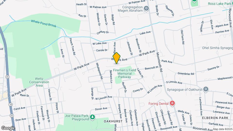 445 Slocum Pl Map and Location Details