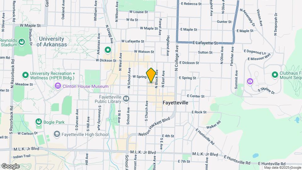 122 W Meadow St, Unit 3 Map and Location Details