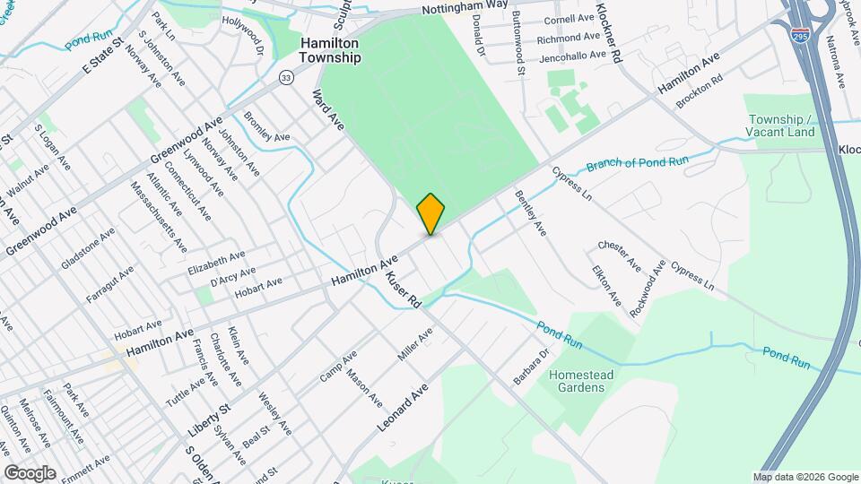 1767 Hamilton Ave Map and Location Details