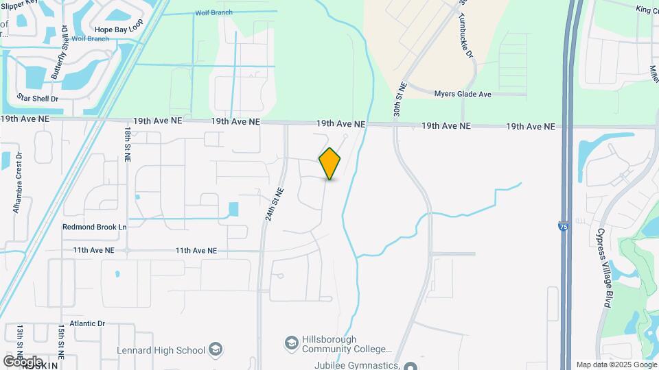 1509 Oak Pond St Map and Location Details