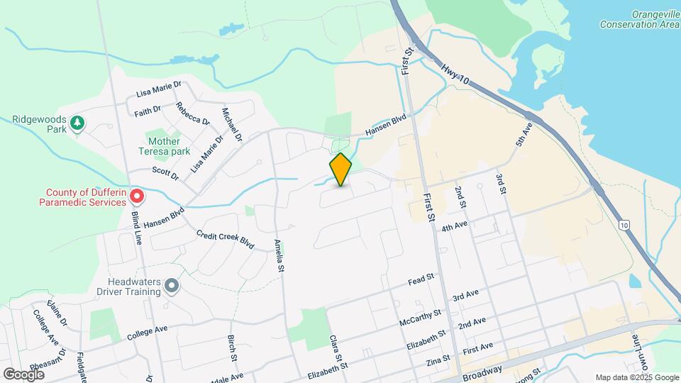 133 Goldgate Crescent Map and Location Details