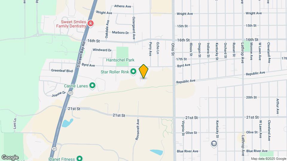 1851 Roosevelt Ave Mapa y Detalles de la Ubicación