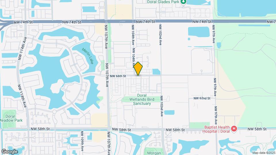 10350 NW 66th St Map and Location Details