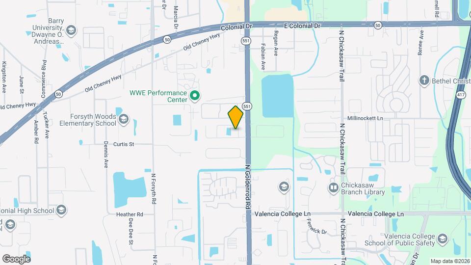 1256 Rich Moor Cir Mapa y Detalles de la Ubicación