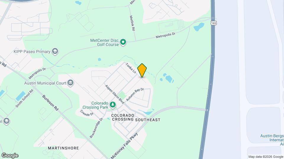 7412 Tonka Ln Map and Location Details