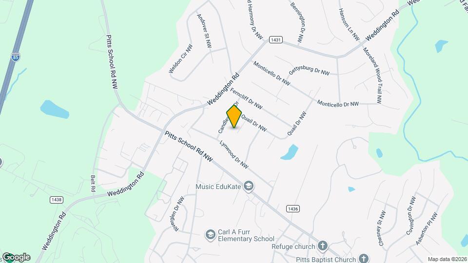 2118 Deepwood Pl Mapa y Detalles de la Ubicación