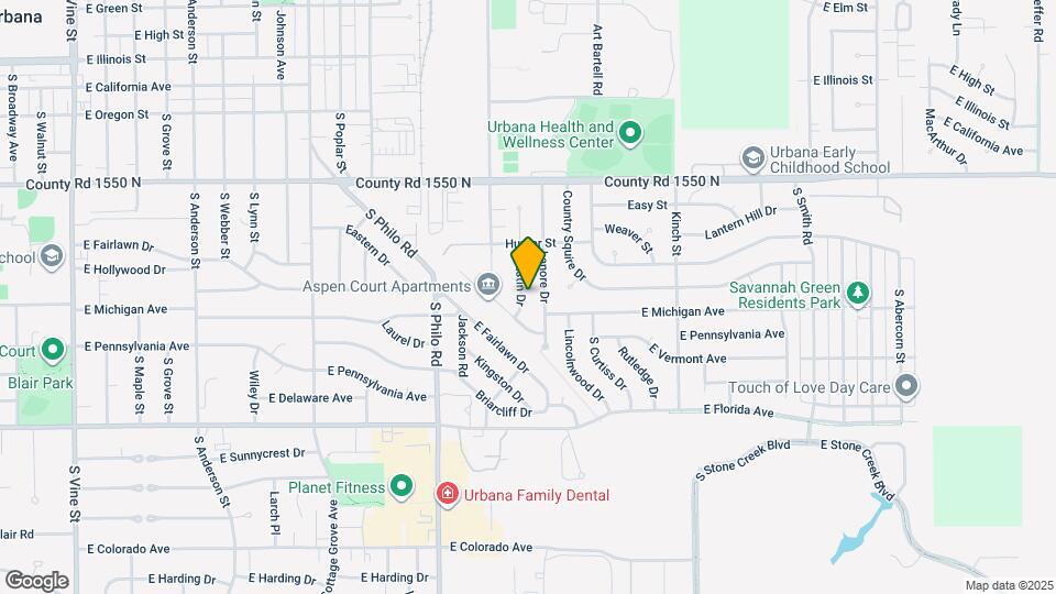 1118 Austin Dr Map and Location Details