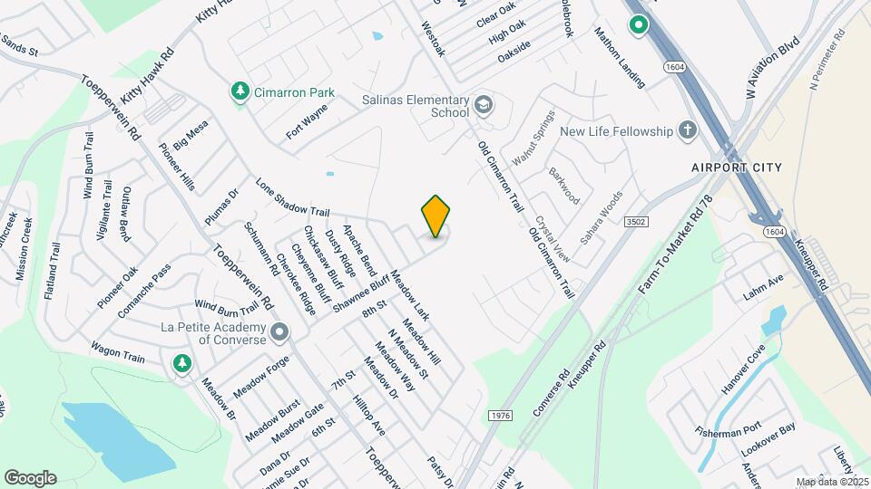 10209 Shawnee Bluff Map and Location Details