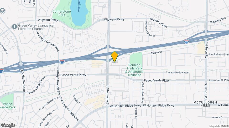 1358 Grass Creek Ave Map and Location Details