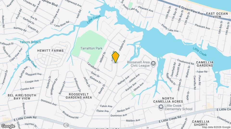 8333 Halprin Dr Map and Location Details