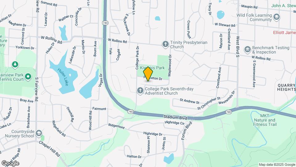 1715 Stanford Dr Map and Location Details