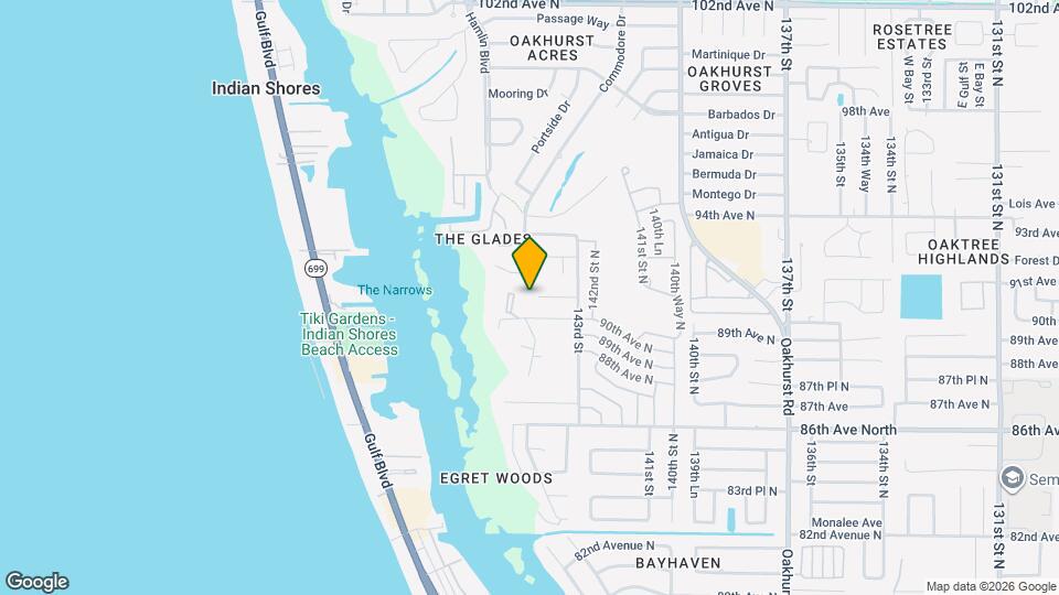 14462 91st Ave N Map and Location Details