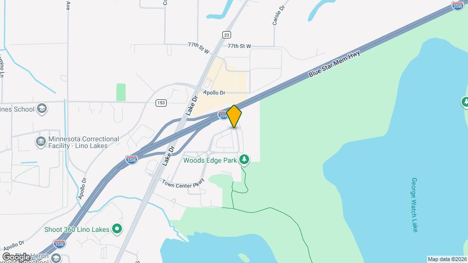 7557 Woods Edge Blvd Map and Location Details