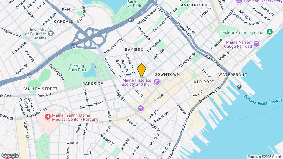361 Cumberland Ave Mapa y Detalles de la Ubicación