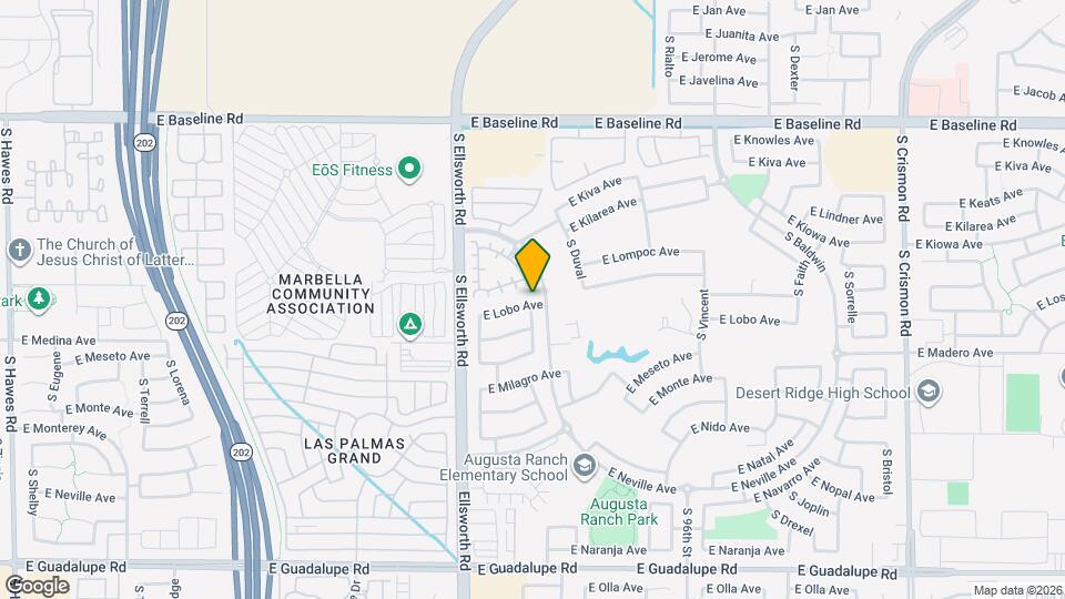 9322 E Lobo Ave Map and Location Details