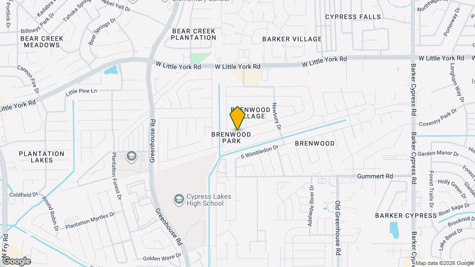 18915 S Lyford Dr Map and Location Details