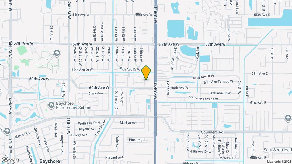 5917 Todd St Map and Location Details