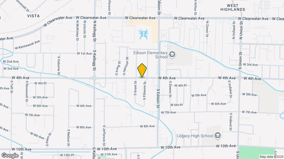 5315 W 4th Ave Map and Location Details