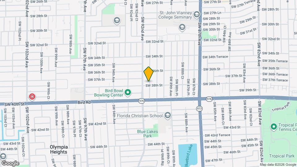 9103 SW 38th St Map and Location Details
