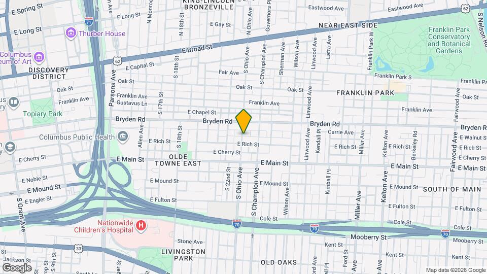292 S Ohio Ave Map and Location Details
