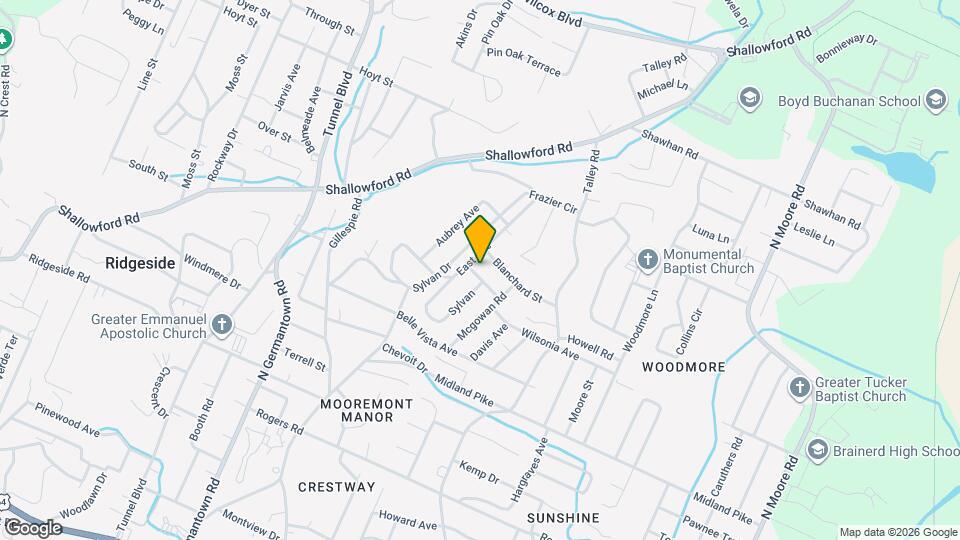 3905 Wilsonia Ave Map and Location Details