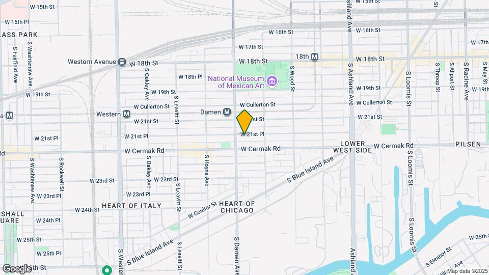 6 Units in Pilsen - Beautifully Rehabbed Map and Location Details