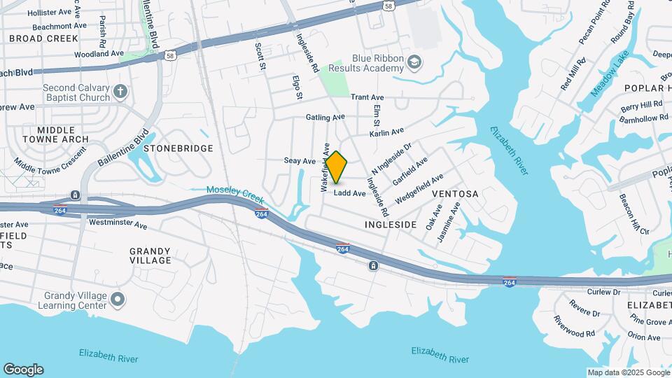 3568 Ladd Ave Mapa y Detalles de la Ubicación