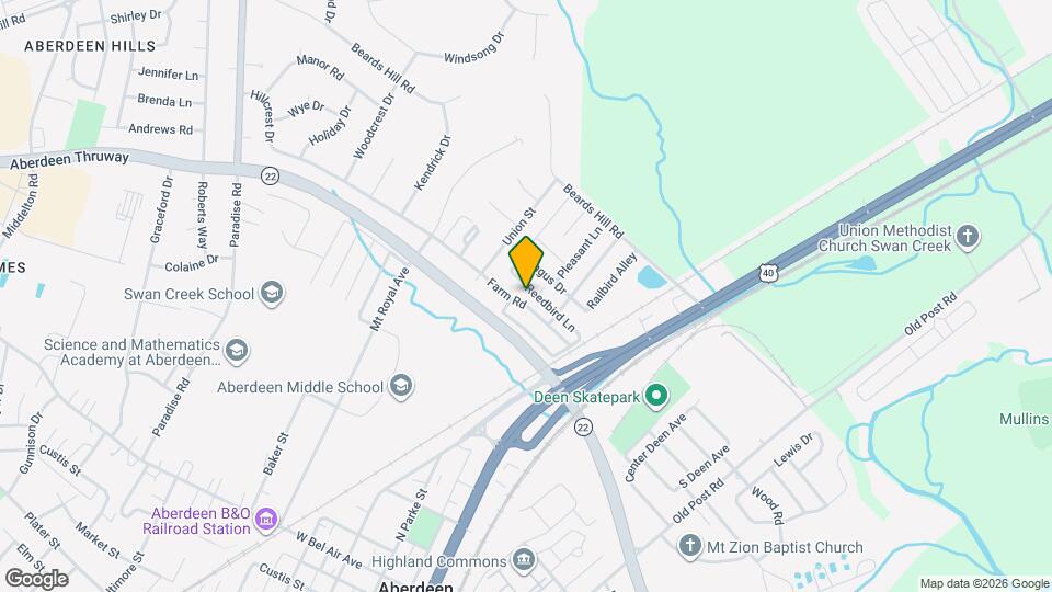 187 Farm Rd Map and Location Details