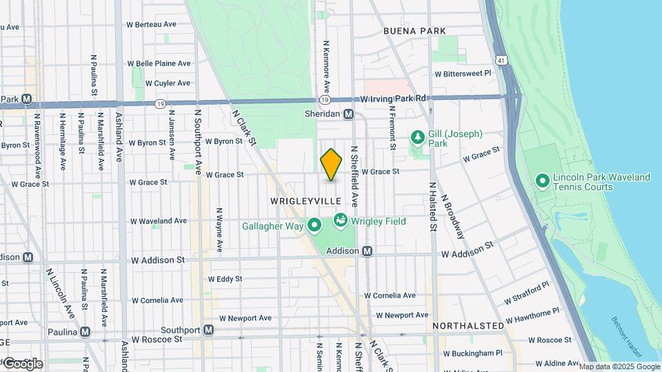 3748 N Kenmore Ave Map and Location Details