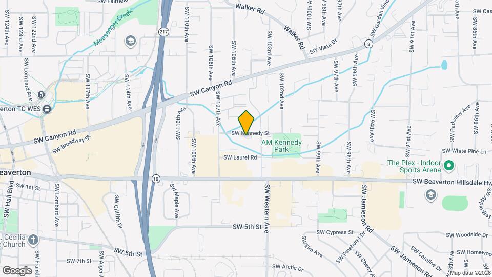 10425 SW Laurel Rd Map and Location Details