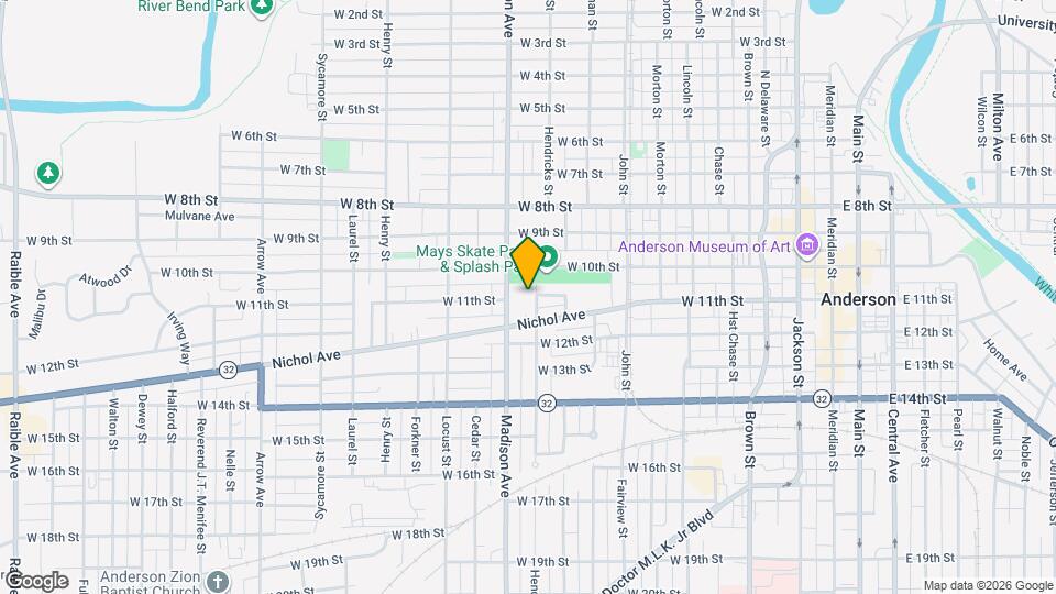 1031 Hendricks St Map and Location Details