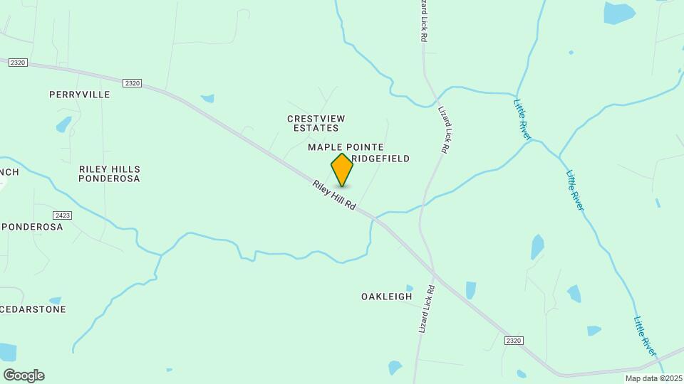 7121 Riley Hill Rd Map and Location Details