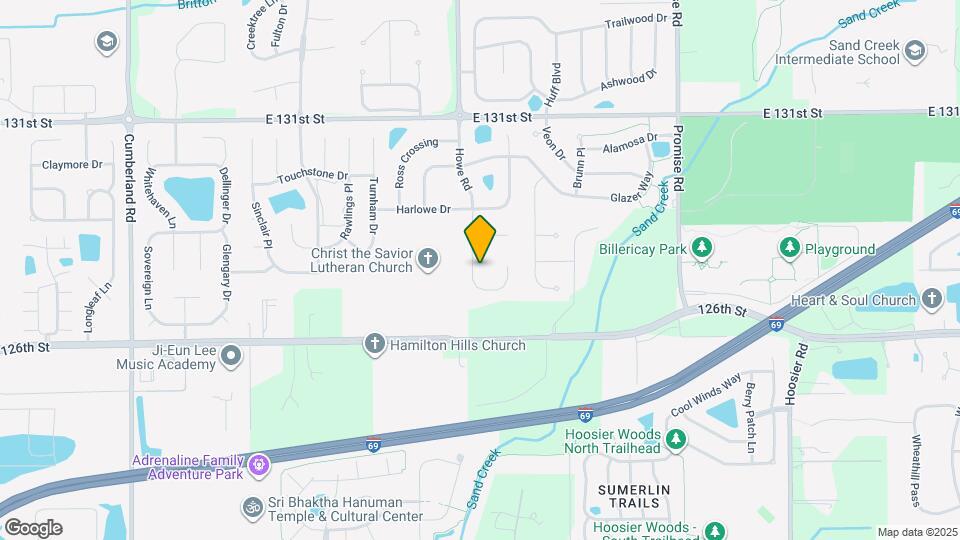 12735 Howe Rd Map and Location Details