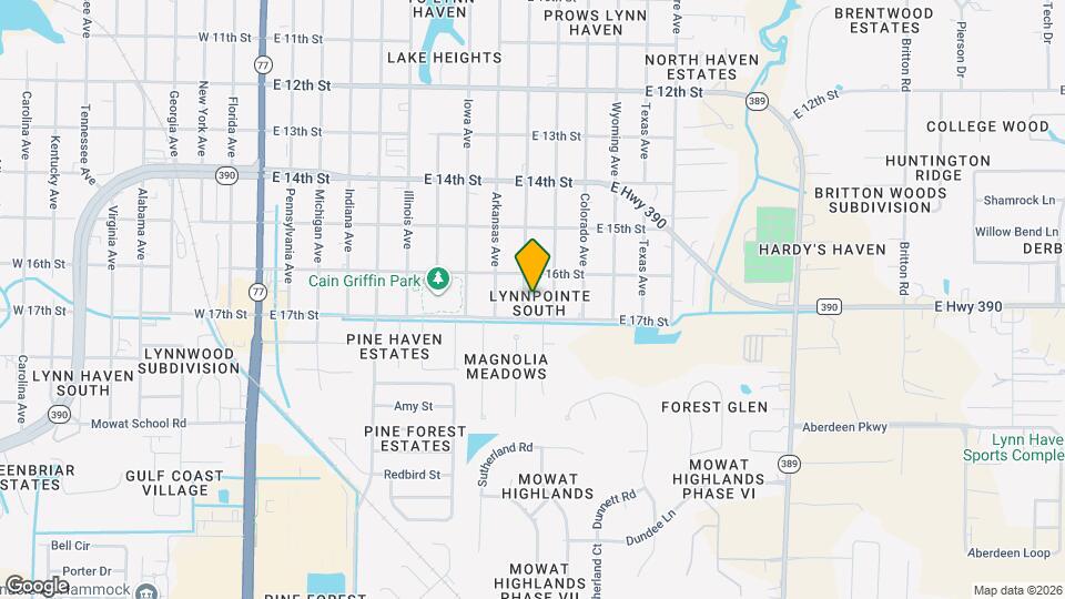 1609 Louisiana Ave Map and Location Details