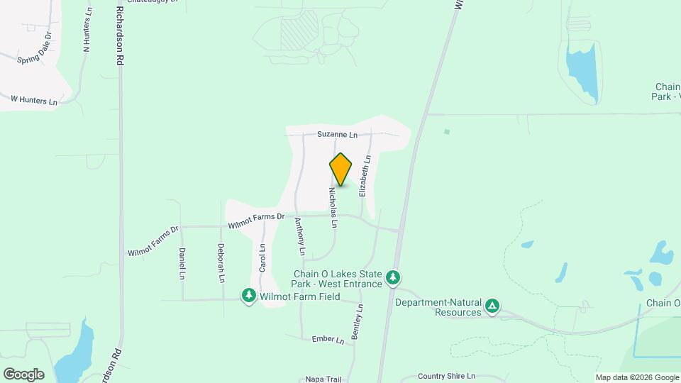 9312 Nicholas Ln Map and Location Details