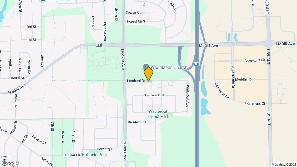 261 Lucerne Ct, Unit 1 Map and Location Details