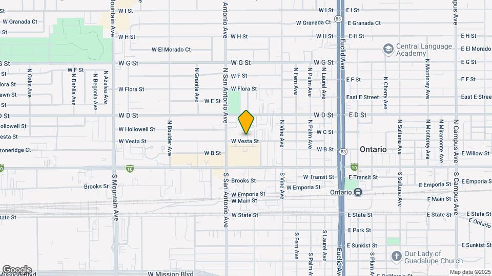 626 W Vesta St Map and Location Details