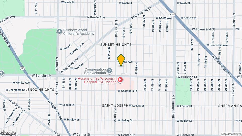 3145-3147-3147 N 50th St Map and Location Details