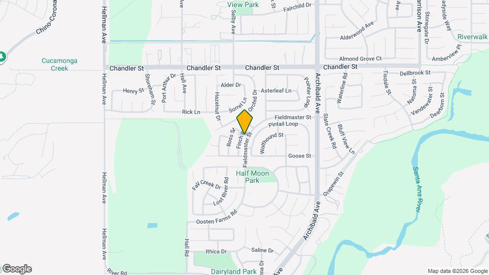 8108 Finch St Map and Location Details