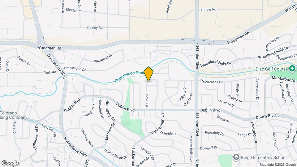 2510 Covington Pl Map and Location Details