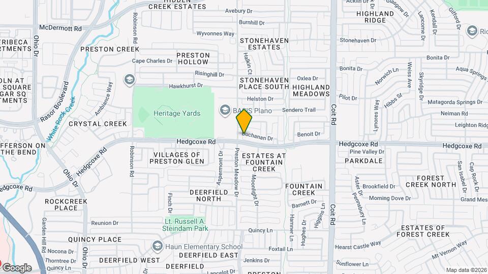 4428 Buchanan Dr Map and Location Details