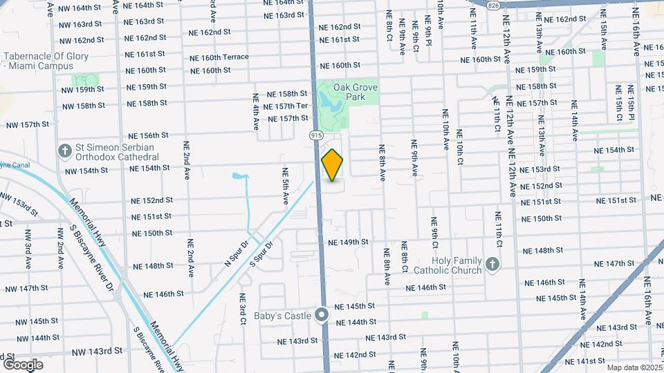 15201 NE 6th Ave, Unit c110 Map and Location Details