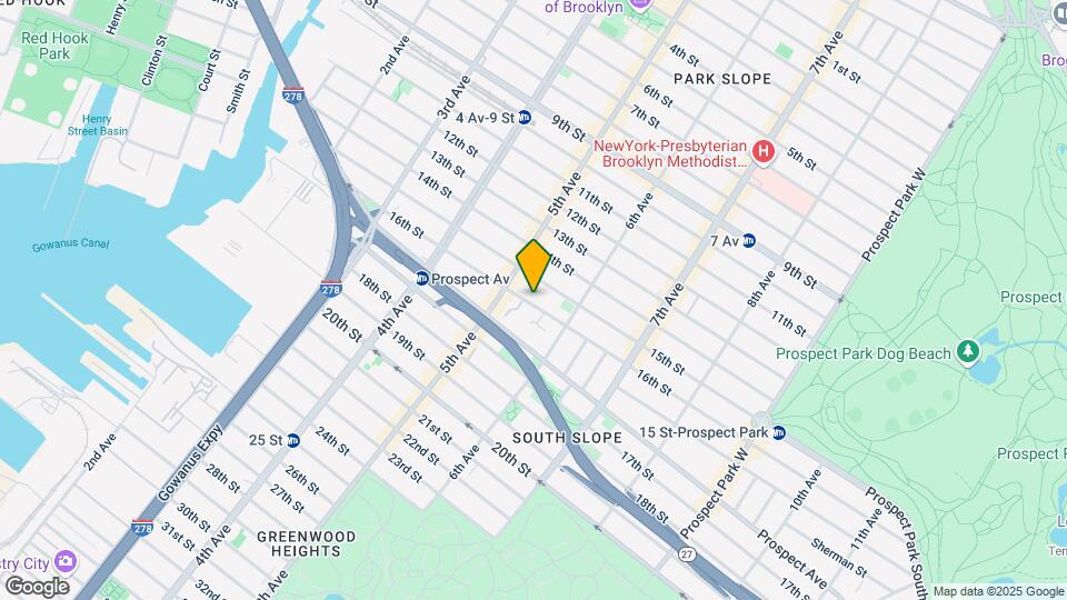233 16th St Map and Location Details