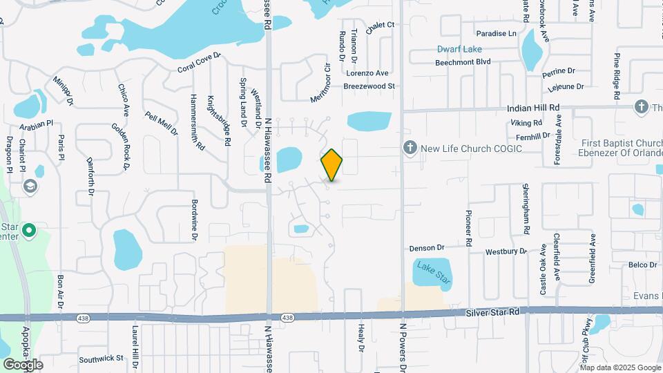 6540 Stardust Ln Map and Location Details