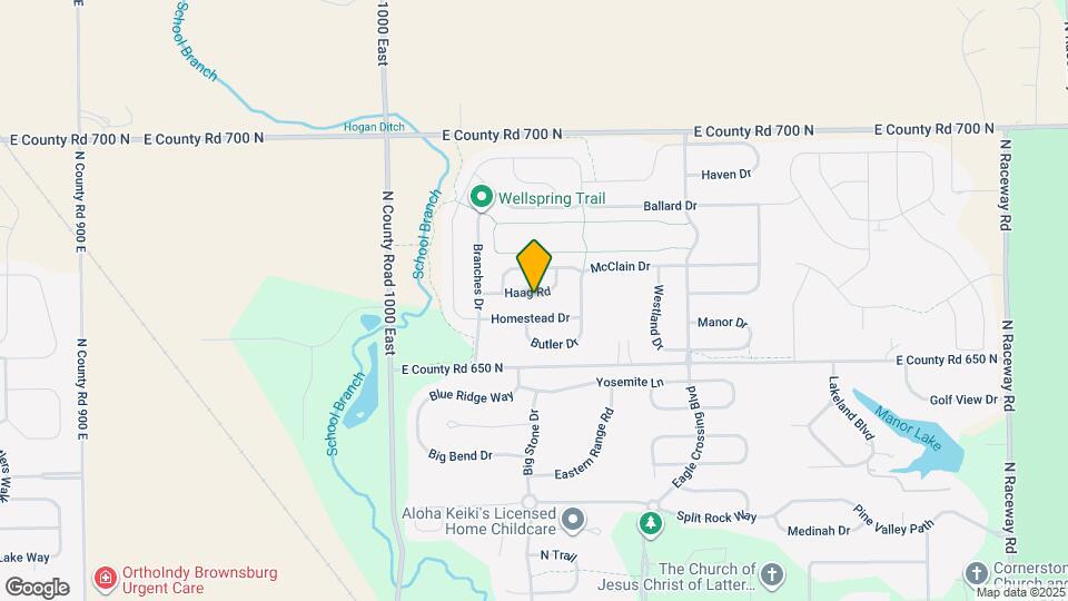 10297 Haag Rd Map and Location Details
