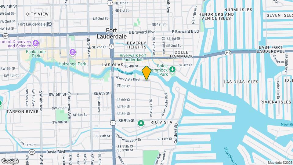 1010 N Rio Vista Blvd Map and Location Details