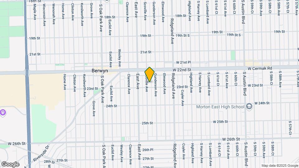2237 Scoville Ave, Unit Garden Map and Location Details