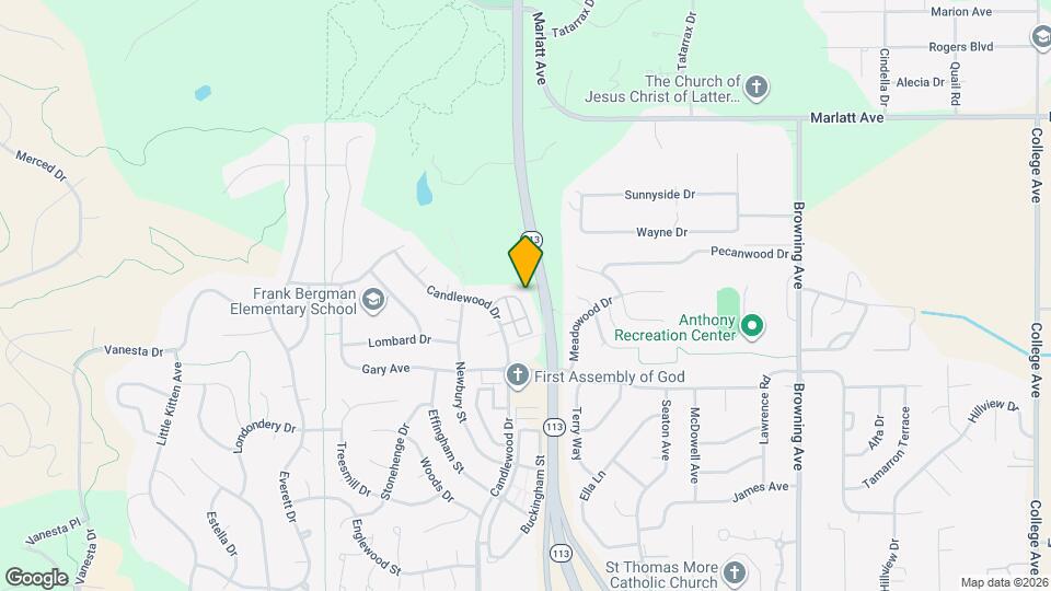 2534 Candlecrest Cir Map and Location Details